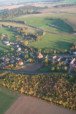 Blick auf Großstöbnitz