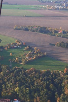 Blick auf den Pfefferberg mit Aussichtsturm