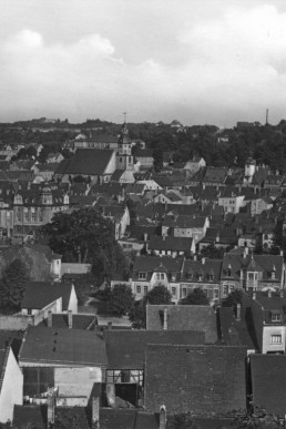 Blick vom Pfefferberg auf die Stadt