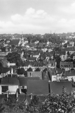 Blick vom Pfefferberg auf die Stadt