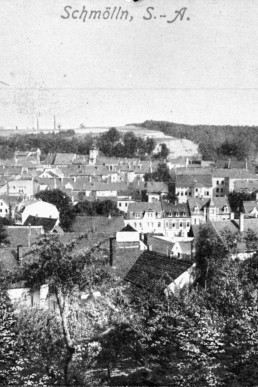Postkarte mit Hillerturm