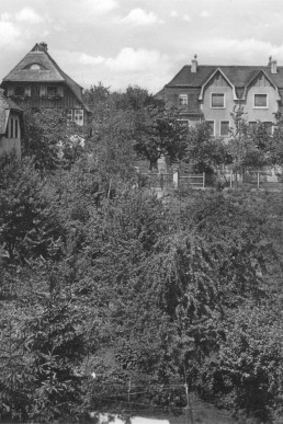 Postkarte mit Blick vom Hillerturm