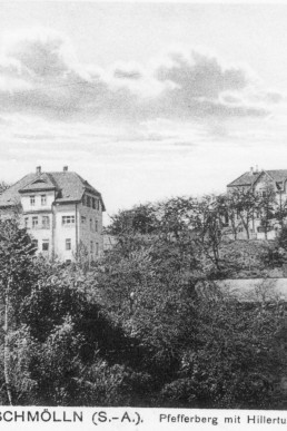 Postkarte Pfefferberg mit Hillerturm