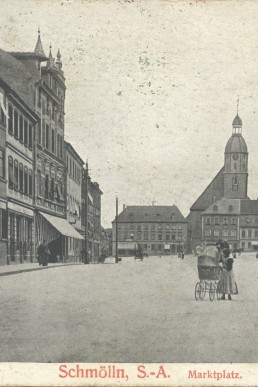 Postkarte vom Marktplatz
