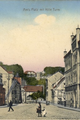 Postkarte vom Amtsplatz