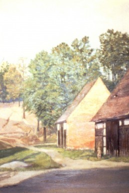 Zeichnung der katholischen Kirche