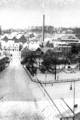 winterlicher Schillerplatz