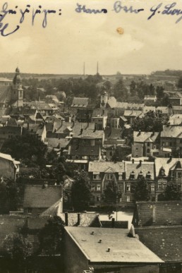 Blick vom Pfefferberg auf die Stadt