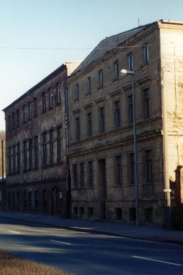 Lederfabrik Burkhardt in der Ronneburger Straße
