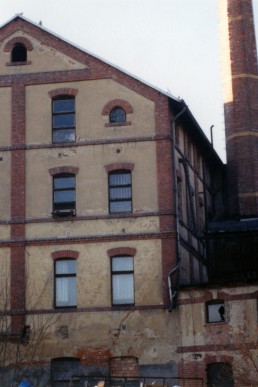 Lederfabrik Burkhardt in der Ronneburger Str.