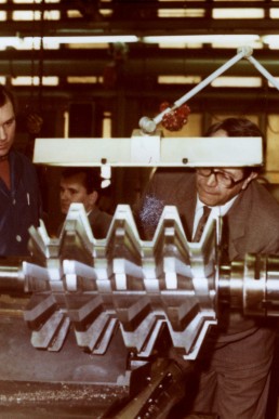 PWS Betriebsbesuch anlässlich Übergabe Wanderfahne