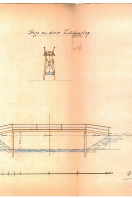 Steg über die Sprotte am Schillerplatz