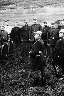 Gruppenfoto der erweiterten Wehrführung