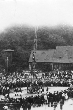 Hauptübung der Freiwilligen Feuerwehr am Coßwitzanger
